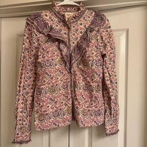 Sezane x Sea New York Gala Blouse in Emilia Print